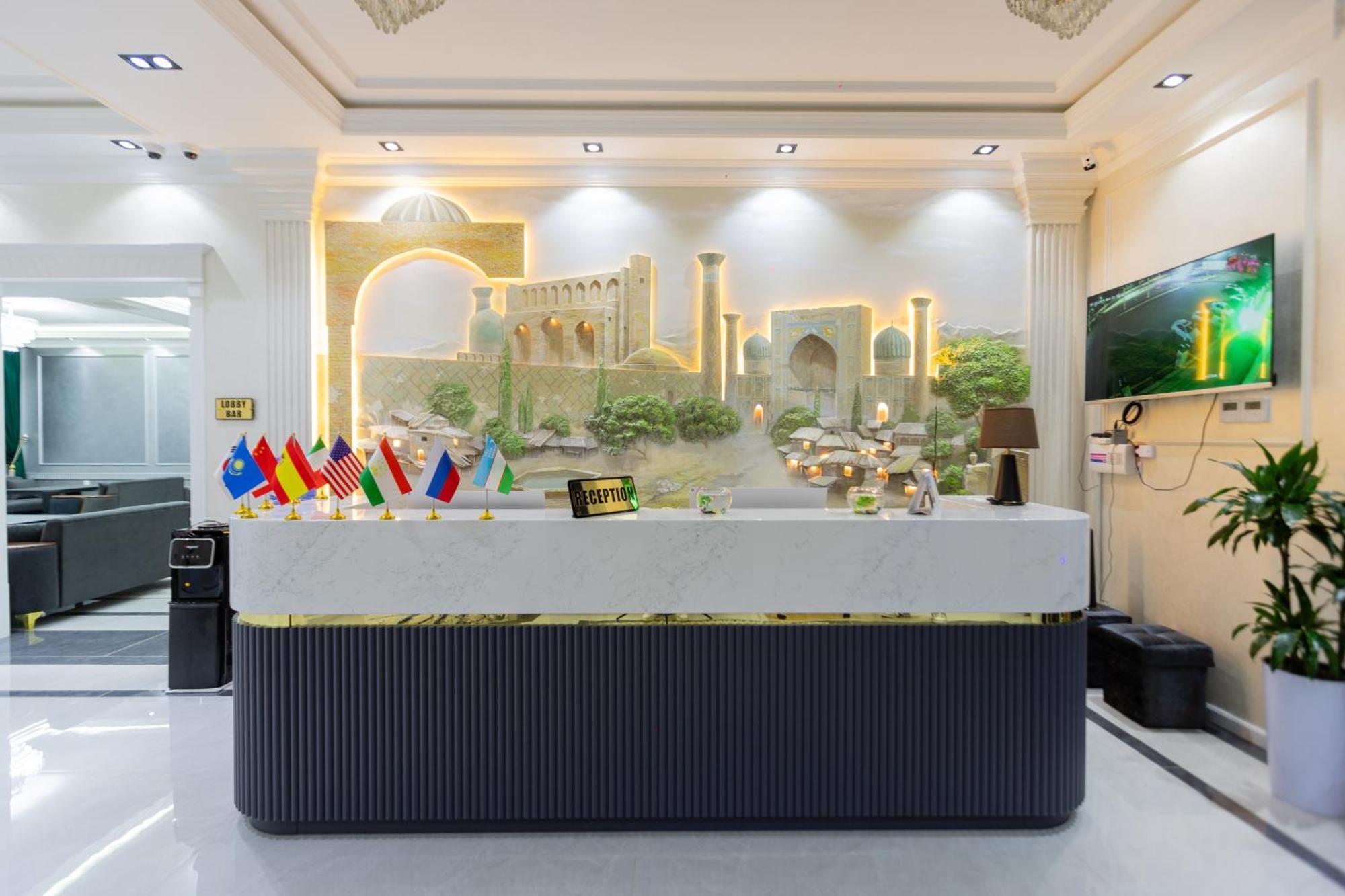 Hotel Sultan Palace Szamarkand Kültér fotó